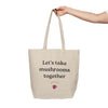 Canvas Shopping/ Foraging Tote